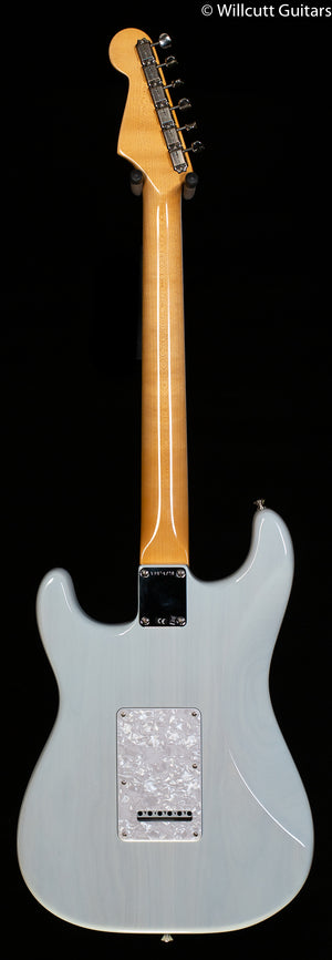 Fender Kenny Wayne Shepherd Stratocaster Transparent Faded Sonic Blue Rosewood Fingerboard DEMO