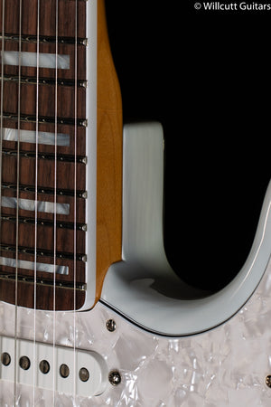 Fender Kenny Wayne Shepherd Stratocaster Transparent Faded Sonic Blue Rosewood Fingerboard DEMO