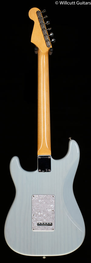 Fender Kenny Wayne Shepherd Stratocaster Transparent Faded Sonic Blue Rosewood Fingerboard DEMO