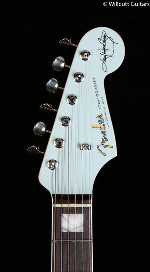 Fender Kenny Wayne Shepherd Stratocaster Transparent Faded Sonic Blue Rosewood Fingerboard DEMO