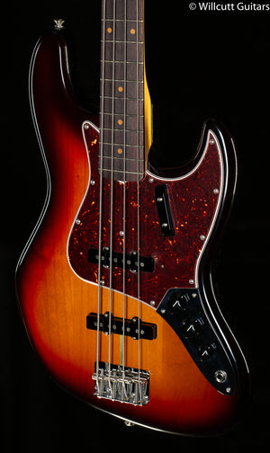 Fender American Original '60s Jazz Bass 3-Tone Sunburst Bass Guitar (657)