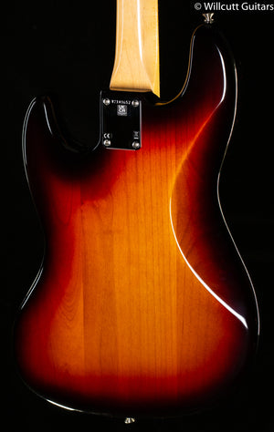 Fender American Original '60s Jazz Bass 3-Tone Sunburst Bass Guitar (657)