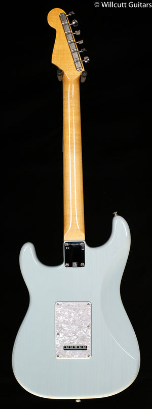 Fender Kenny Wayne Shepherd Stratocaster Transparent Faded Sonic Blue Rosewood Fingerboard (942)