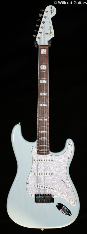Fender Kenny Wayne Shepherd Stratocaster Transparent Faded Sonic Blue Rosewood Fingerboard (291)