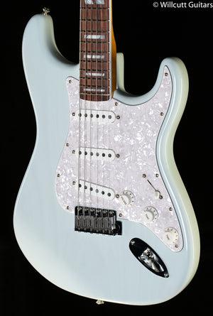 Fender Kenny Wayne Shepherd Stratocaster Transparent Faded Sonic Blue Rosewood Fingerboard (291)
