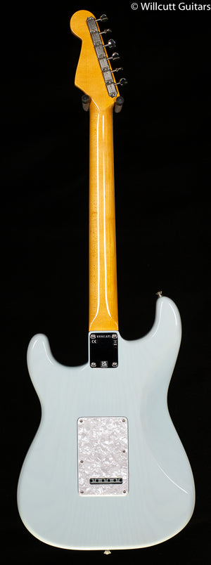 Fender Kenny Wayne Shepherd Stratocaster Transparent Faded Sonic Blue Rosewood Fingerboard (371)