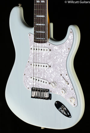 Fender Kenny Wayne Shepherd Stratocaster Transparent Faded Sonic Blue Rosewood Fingerboard (371)