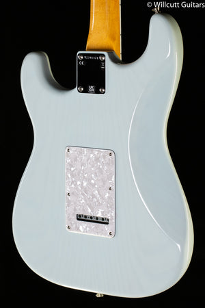 Fender Kenny Wayne Shepherd Stratocaster Transparent Faded Sonic Blue Rosewood Fingerboard (371)
