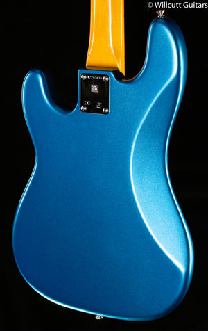 Fender American Original '60s Precision Bass Rosewood Fingerboard Lake Placid Blue (635) Bass Guitar