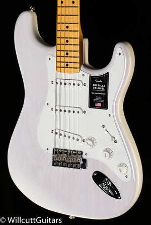 Fender American Original '50s Stratocaster Maple Fingerboard White Blonde (637)