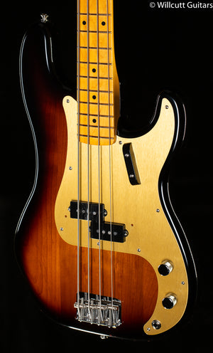 Fender American Original '50s Precision Bass Maple Fingerboard 2-Color Sunburst (942) Bass Guitar