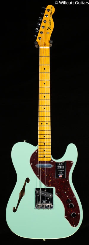 Fender American Original 60s Telecaster Thinline Maple Fingerboard Surf Green (752)