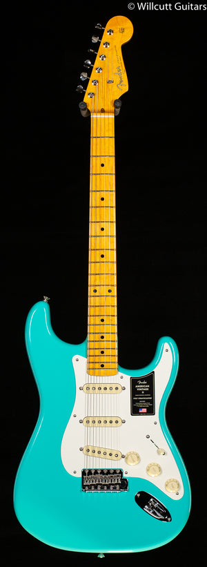Fender American Vintage II 1957 Stratocaster Maple Fingerboard Sea Foam Green (308)