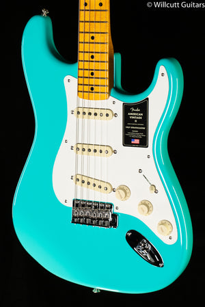 Fender American Vintage II 1957 Stratocaster Maple Fingerboard Sea Foam Green (308)