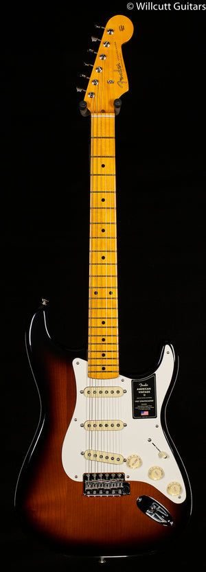 Fender American Vintage II 1957 Stratocaster Maple Fingerboard 2-Color Sunburst (556)