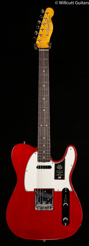 Fender American Vintage II 1963 Telecaster Crimson Red Transparent (675)