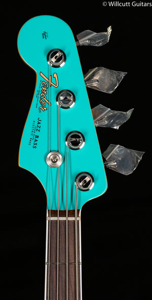 Fender American Vintage II 1966 Jazz Bass Sea Foam Green Left-Hand (616)