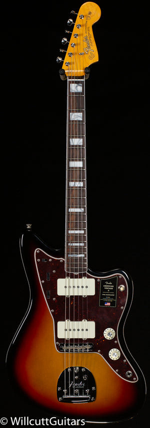 Fender American Vintage II 1966 Jazzmaster, Rosewood Fingerboard, 3-Color Sunburst (481)