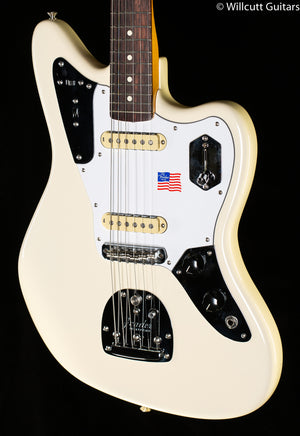 Fender Johnny Marr Jaguar Rosewood Fingerboard Olympic White (718)