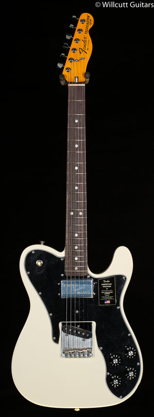 Fender American Vintage II 1977 Telecaster Custom Rosewood Fingerboard Olympic White (203)