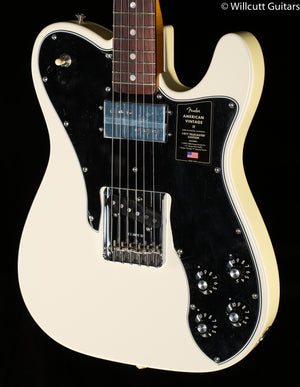 Fender American Vintage II 1977 Telecaster Custom Rosewood Fingerboard Olympic White (441)