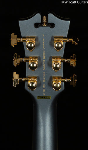 D'Angelico DELUXE MINI DC LE MATTE CHARCOAL