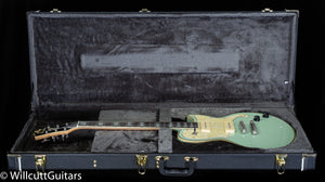 D'Angelico Deluxe Atlantic Limited Edition Sage P90s (184)