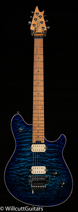 EVH Wolfgang Special QM Chlorine Burst Baked Maple Fingerboard