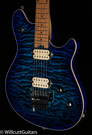 EVH Wolfgang Special QM Chlorine Burst Baked Maple Fingerboard