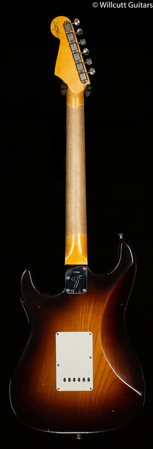Fender Custom Shop Postmodern Stratocaster Journeyman Relic Wide-Fade Chocolate 2-Color Sunburst