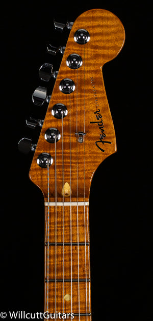 Fender Custom Shop American Custom Strat NOS, Maple Neck, Ebony Transparent (582)