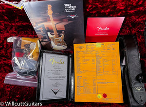 Fender Custom Shop American Custom Strat NOS, Maple Neck, Ebony Transparent (582)