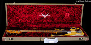 Fender Custom Shop Limited Edition 1951 Precision Bass Aged Nocaster Blonde Bass Guitar