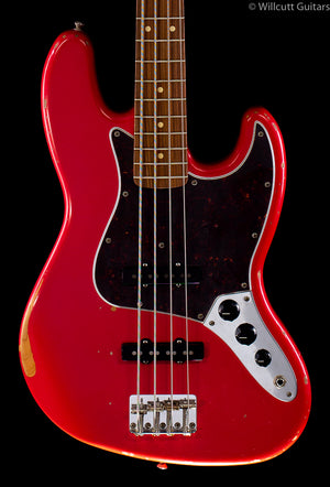 Fender Road Worn '60s Jazz Bass Fiesta Red Pau Ferro (497)