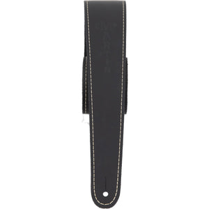 Martin Strap, Leather, Slim, Black