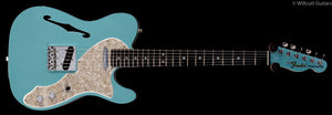 Fender FSR Two-Tone Tele Thinline Daphne Blue Ebony (163)