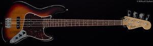 Fender American Original '60s Jazz Bass 3-Tone Sunburst Bass Guitar (416)