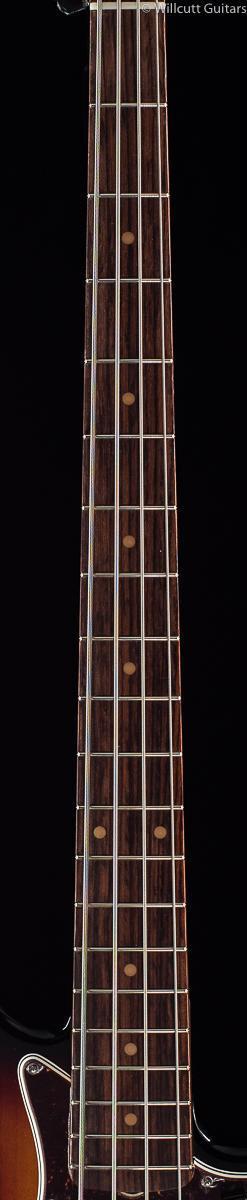 Fender American Original '60s Jazz Bass 3-Tone Sunburst Bass Guitar (416)