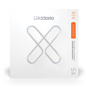 D'Addario XSAPB1047 10-47 Extra Light, XS Coated Phosphor Bronze
