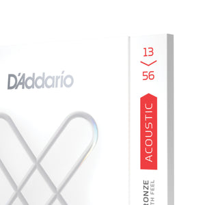 D'Addario XSAPB1356 13-56 Medium, XS Coated Phosphor Bronze