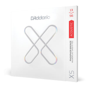 D'Addario XSAPB1356 13-56 Medium, XS Coated Phosphor Bronze
