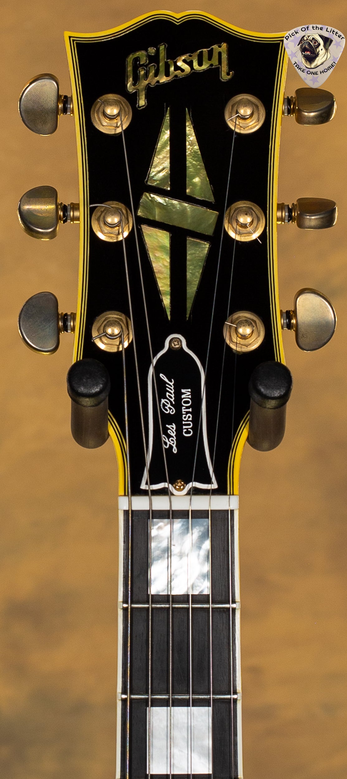 2000 Gibson Custom Shop 1968 Les Paul Custom Natural Flame Top