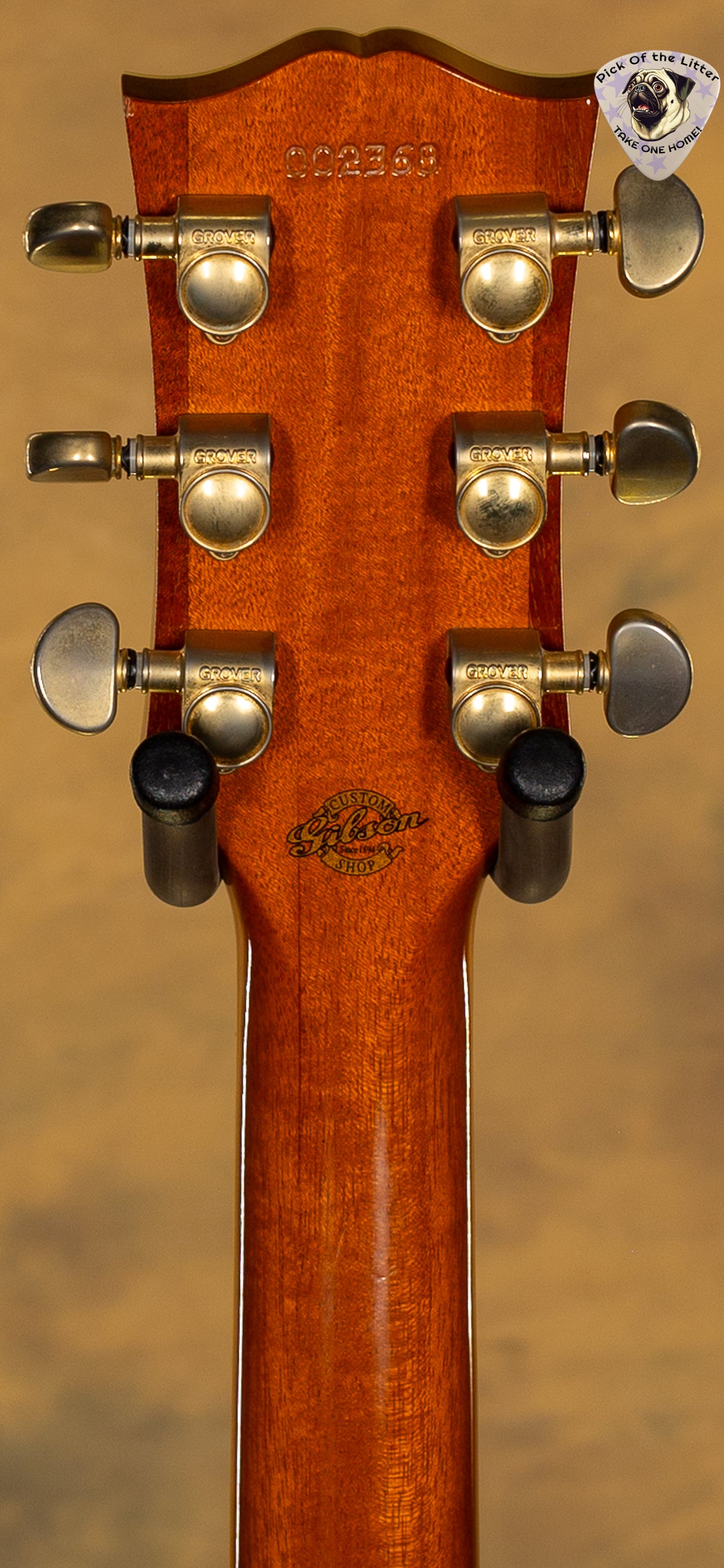 2000 Gibson Custom Shop 1968 Les Paul Custom Natural Flame Top