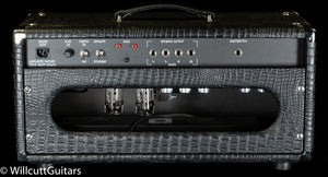 Amplified Nation Trem Drive Deluxe Head Black Croc / Check