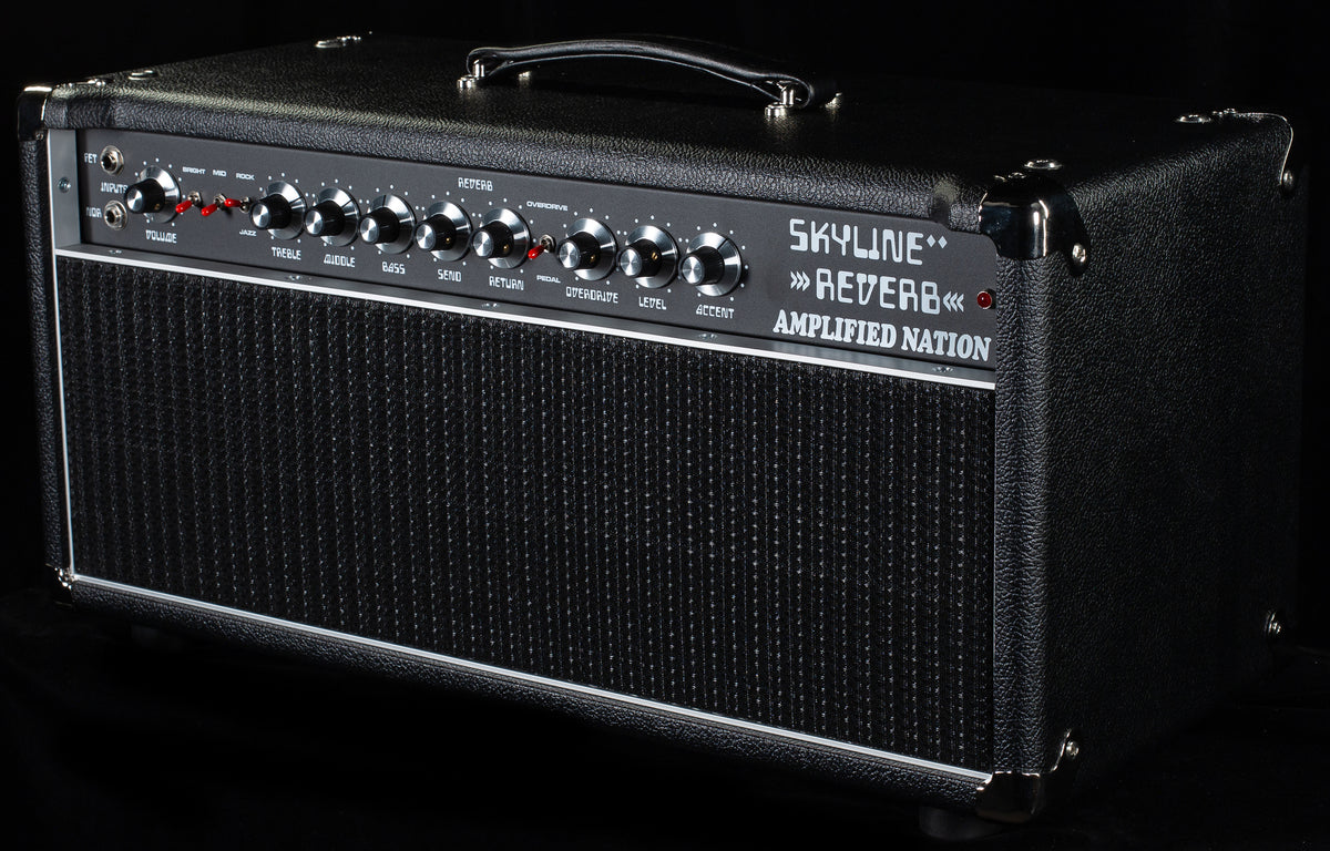Amplified Nation 50w Skyline Reverb Head Black Tolex/Black Cloth (008)