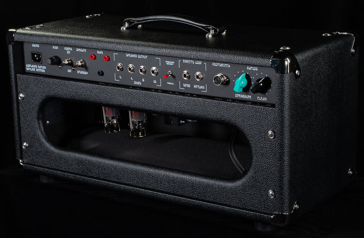 Amplified Nation 50w Skyline Reverb Head Black Tolex/Black Cloth (008)