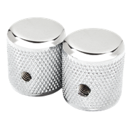 Fender Pure Vintage &#39;58 Telecaster® Knurled, (2), Chrome/Aluminum