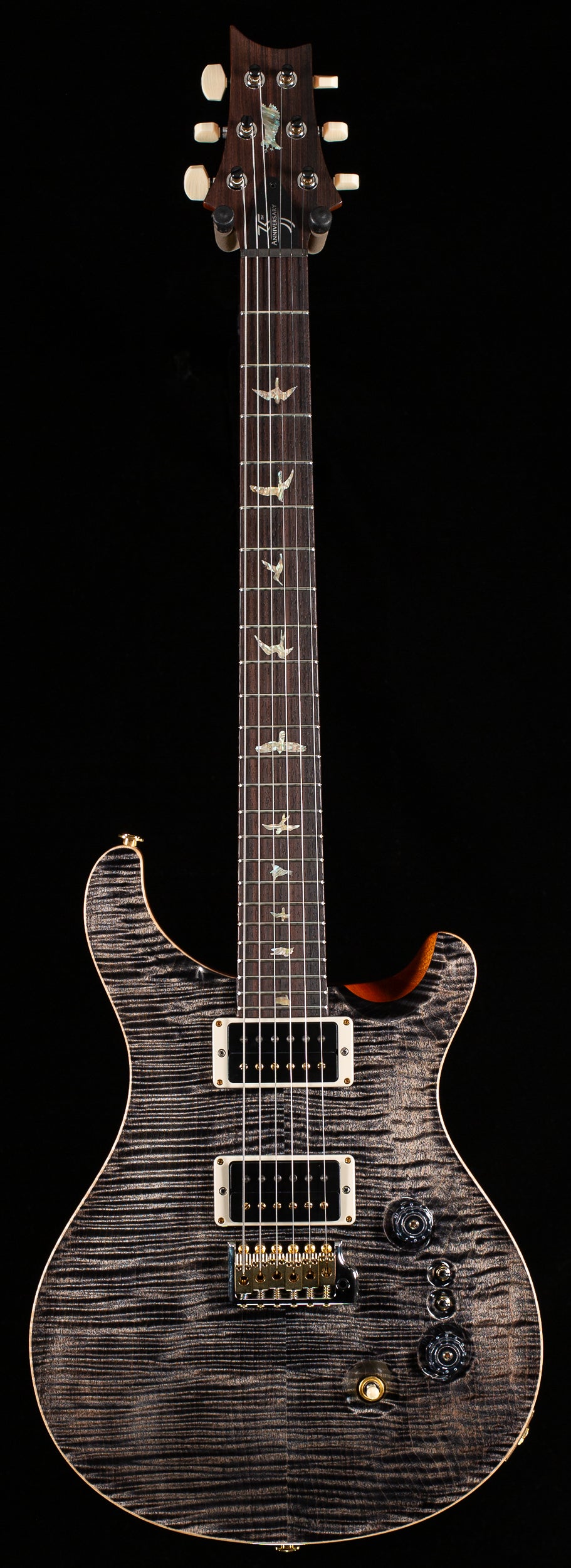 PRS 35th Anniversary Custom 24 Charcoal 10 Top (071) - Willcutt Guitars