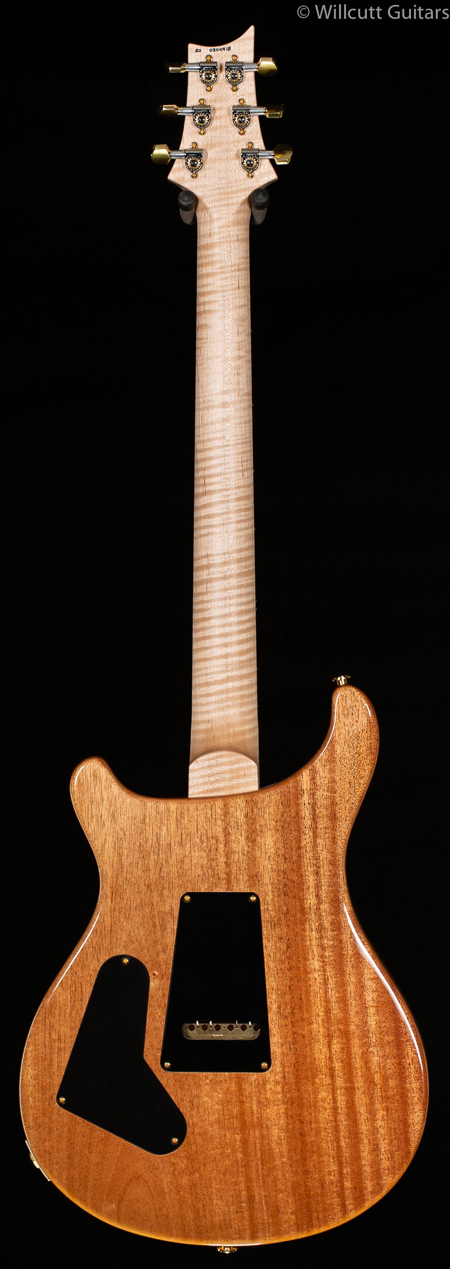 2020 PRS Wood Library Custom 24 &quot;Fatback&quot; Jade Smokeburst Artist Top Flamed Maple Neck