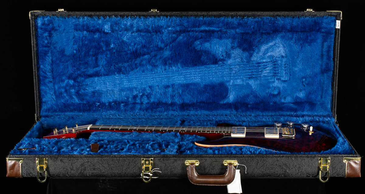 PRS DGT Wood Library Edition Fire Red Burst Brazilian Fretboard